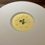 セラフィーノ - 藤沢産とうもろこしの冷製スープ