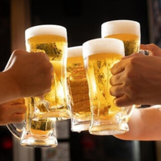 60種類以上豊富なドリンクが2時間飲み放題999円