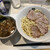 大龍 - 肉入りつけ麺　950円税込