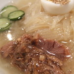 肉の米内 - 冷麺（アップ） ※2009/7中旬撮影