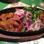 ガラムマサラ - 2013年4月13日牛モツの炒め物