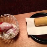石葉 - 夕食：水菓子、甘味