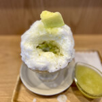 GOFUKU - 生メロンミルク(果肉のせ) 中身