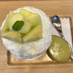 GOFUKU - 生メロンミルク(果肉のせ)