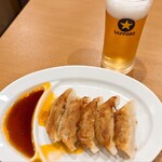 萩ノ宮製麺所 - 餃子＆ビール