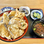 Ikiiki - ハゼ丼、ご飯大盛り(^｡^)
