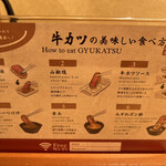 Gyuukatsu Kyou To Katsugyuu - 牛カツの美味しい食べ方