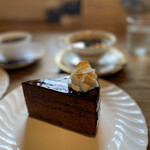 Tsukada Coffee - 大っきめのチョコケーキが嬉しい