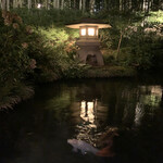 柳生の庄 - 夜の池