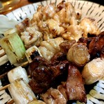 鳥好 - せせり＆串きも