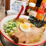 人生餃子 - 塩ラーメン。