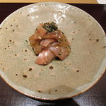 神保町 傳 - 金目鯛の鰹酒盗和え