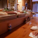 炉ばた　ぬさまい - カウンター