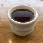 自然薯とそばの店 高尾の桜 - 食後の茶