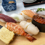 Tsukiji Sushi Ichiban - 中8貫にぎり 1,880円