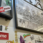 麺尊 RAGE - 壁面もオシャレ