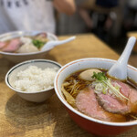 麺尊 RAGE - お料理到着