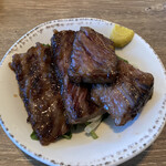 渋谷焼肉 KINTAN - 塊肉の盛り付け後です。また食べたいです。