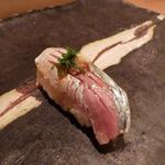 Sushi Kaiseki Kaki Hachi - 鯵：らしい風味おさえめ