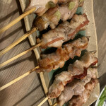 やきとりの扇屋 - 料理写真:もも七変化1099円