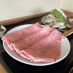 しゃぶしゃぶ・日本料理 木曽路 - すき焼きコースの和牛霜降り肉