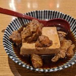 肉豆冨とレモンサワー 大衆食堂 安べゑ - 肉豆腐（黒）