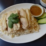 （'13/4） カオマンガイ（1000円+大盛り100円増し）