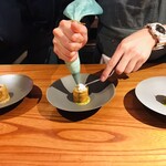 マキノンチ - 春巻きの盛りつけ