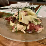 ア フェネステッラ - イタリア産ウイキョウとタコのサラダ