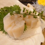 Takebou - 帆立貝刺身
