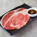 [Domestic] Grilled beef rib roast with grated ponzu sauce