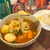 札幌スープカリー アナンダ - 炙り炙りでかチキンカレーにチーズトッピング