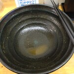 ふじ - お汁も完食！