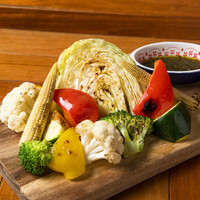 薪焼き野菜盛り合わせ