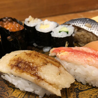 東鮨 新店 - アナゴ、カニ