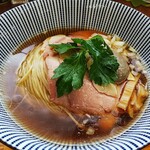 中華そば よしかわ - 白煮干し冷やしラーメン（￥８８０）