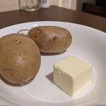 欧風カレー ボンディ - 突出しのじゃがバター