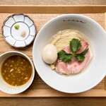 つけそば maren - 味玉魚介鶏白湯つけそば