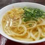 Yama Tomo - かけうどん(中 2玉)