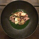 ADI - 【ジンドウイカのソテーとサグ】