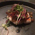 ADI - 【金目鯛のソテーひよこ豆のソースがけ】