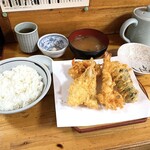 天ふね - 【ランチ】天ぷら定食 850円(税込)