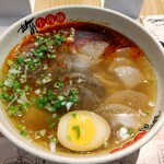 Kanran Gyuu Niku Men - 牛肉麺（細麺大盛り、パクチー抜き）690円税込