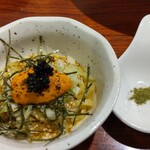 灼味噌らーめん 八堂八 - 試作品の「まぜそば」になります