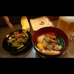 かず坊 - お正月にお雑煮を頂きました。