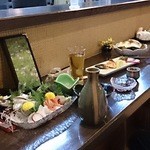 しきの - カウンター席