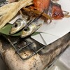 一土 - 料理写真:七輪炙り焼き(エイヒレ・鮭とば・ししゃも味噌干し・ホタルイカ…)