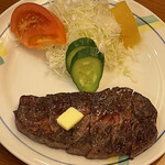 ステーキハウス ふくわか - ビーフステーキ ＊アメリカ産、成形肉
