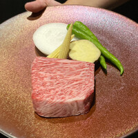 名駅 鉄板焼き 森本Ｘ Premium - 本日のお肉