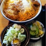 そば処いずみ - カツ丼セット